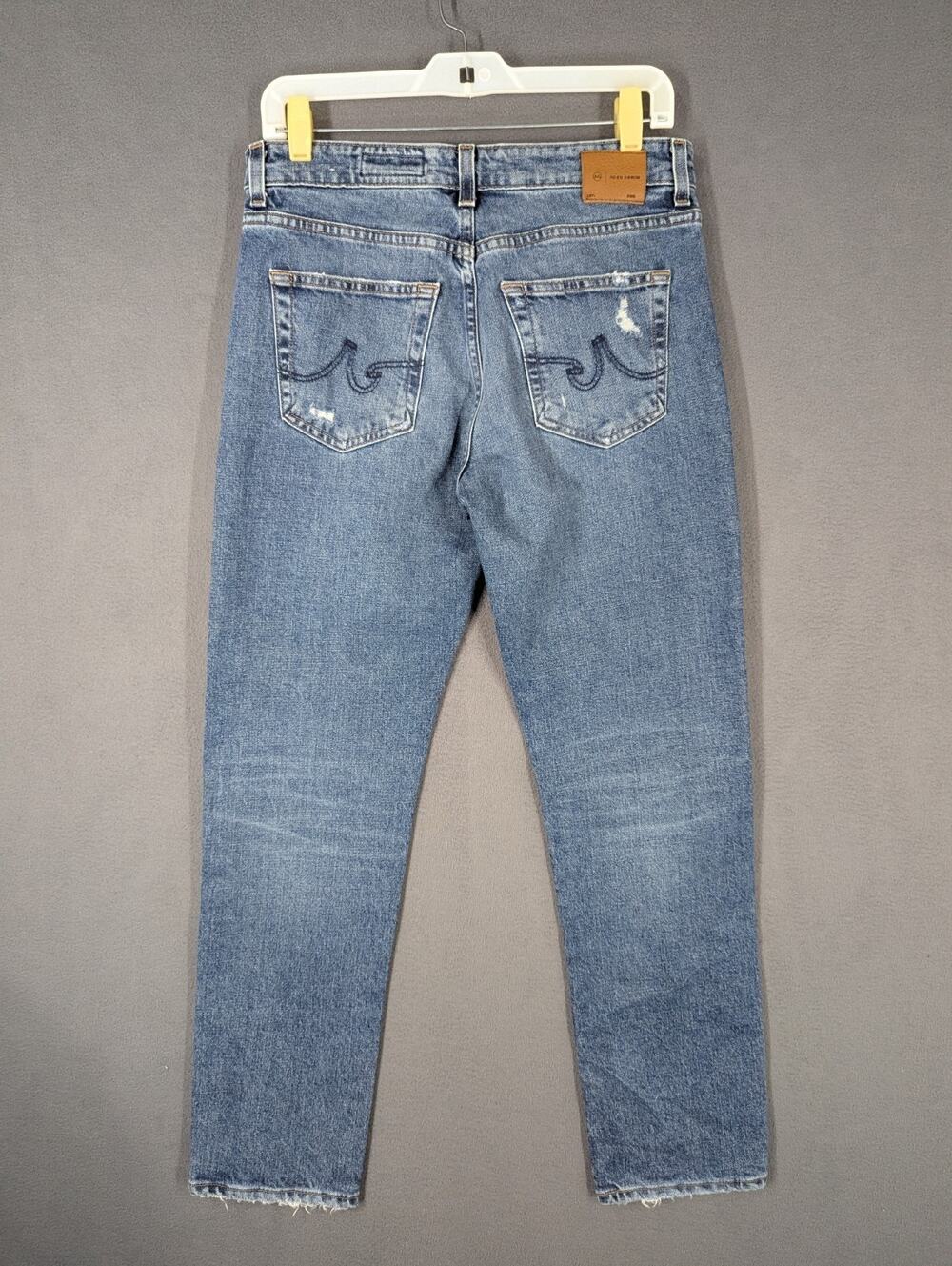 AG Adriano Goldschmied Medium Wash Boyfriend Jeans